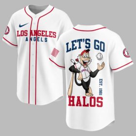 Los Angeles Angels Classic Mascot Baseball Jersey LT0009