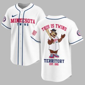 Minnesota Twins Classic Mascot Baseball Jersey LT0009