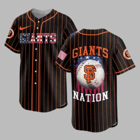 San Francisco Giants USA Flag Edition Premium Baseball Jersey PH00007