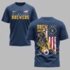 Milwaukee Brewers x American Flag Premium Performance T-Shirt PH00004