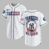 New York Yankees USA Flag Edition Premium Baseball Jersey PH00007