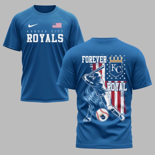 Kansas City Royals x American Flag Premium Performance T-Shirt PH00004