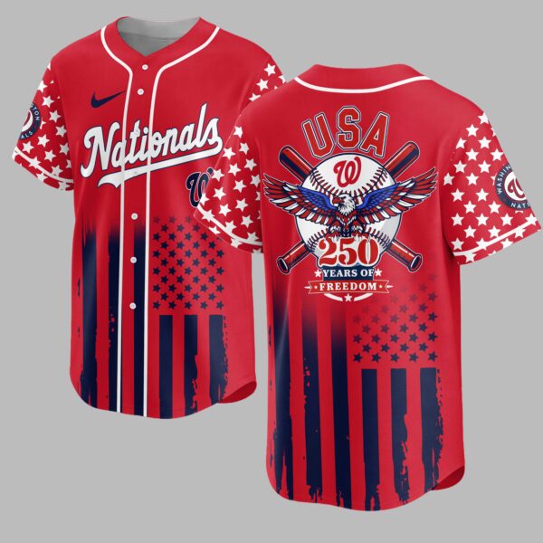 Washington Nationals USA 250 Premium Jersey PL08