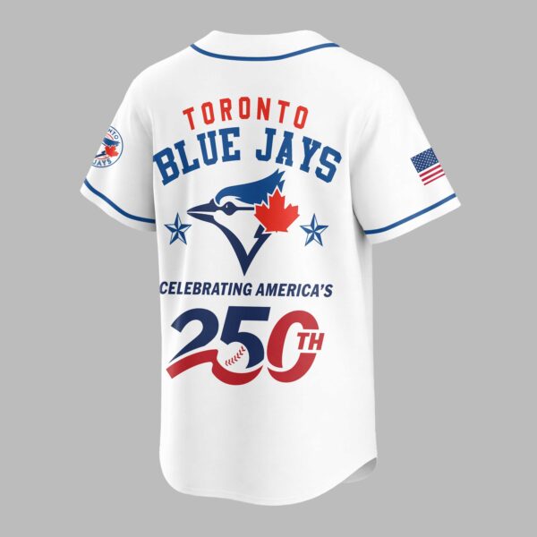 Alternative view of Toronto Blue Jays Celebrating America’s 250th Premium Jersey LT0006