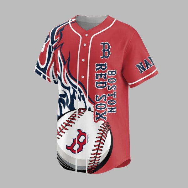 Alternative view of Boston Red Sox Premium Baseball Jersey PVT005