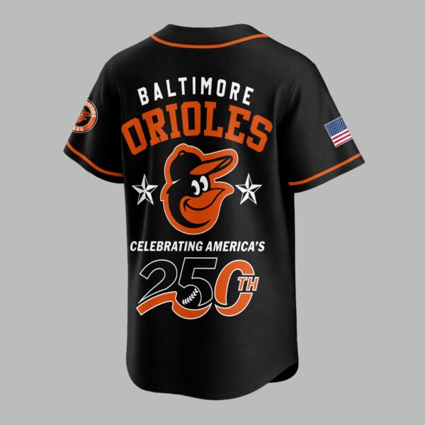 Alternative view of Baltimore Orioles Celebrating America’s 250th Premium Jersey LT0006