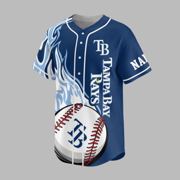 Alternative view of Tampa Bay Rays Premium Baseball Jersey PVT005