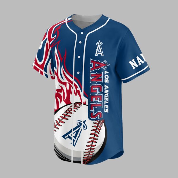 Alternative view of Los Angeles Angels Premium Baseball Jersey PVT005