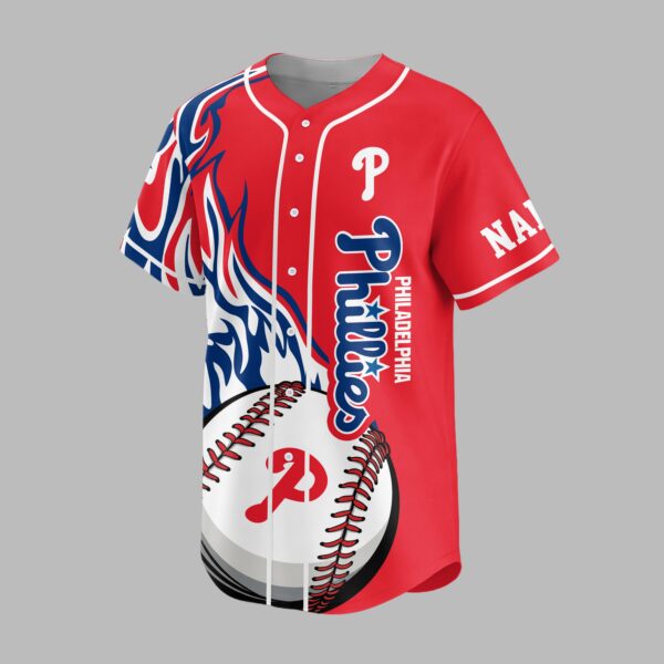 Alternative view of Philadelphia Phillies Premium Baseball Jersey PVT005