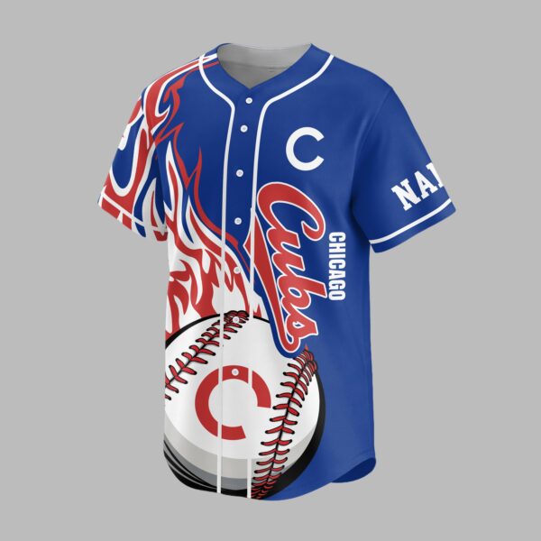 Alternative view of Chicago Cubs Premium Baseball Jersey PVT005