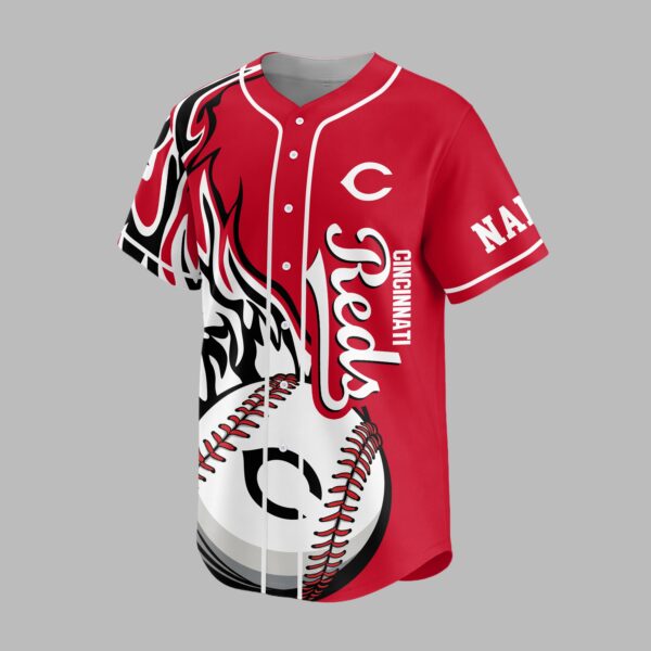 Alternative view of Cincinnati Reds Premium Baseball Jersey PVT005