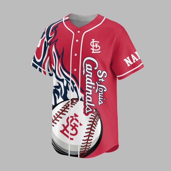 Alternative view of St. Louis Cardinals Premium Baseball Jersey PVT005