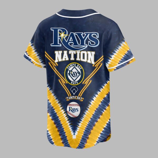 Alternative view of Tampa Bay Rays Tie Dye Premium Jersey PL09