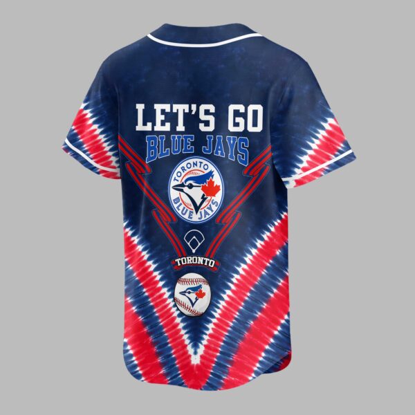 Alternative view of Toronto Blue Jays Tie Dye Premium Jersey PL09