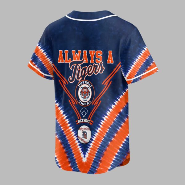 Alternative view of Detroit Tigers Tie Dye Premium Jersey PL09
