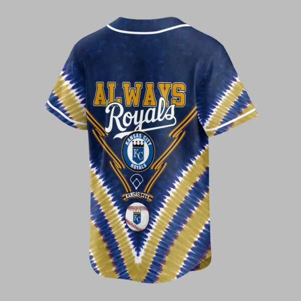 Alternative view of Kansas City Royals Tie Dye Premium Jersey PL09