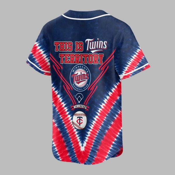 Alternative view of Minnesota Twins Tie Dye Premium Jersey PL09