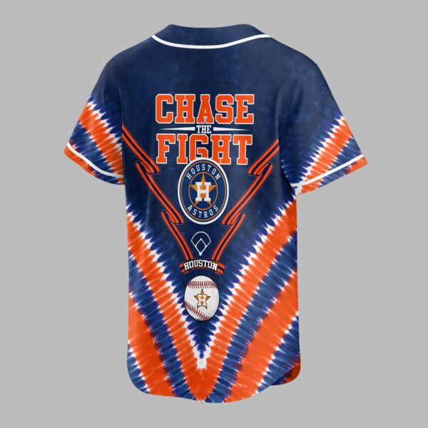 Alternative view of Houston Astros Tie Dye Premium Jersey PL09