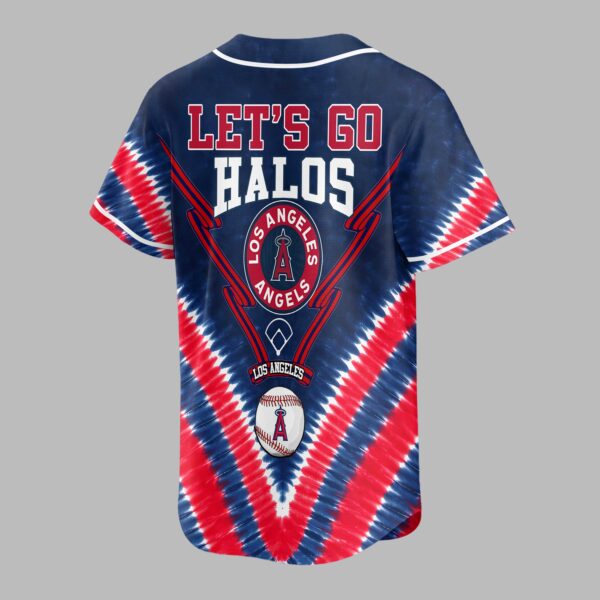 Alternative view of Los Angeles Angels Tie Dye Premium Jersey PL09