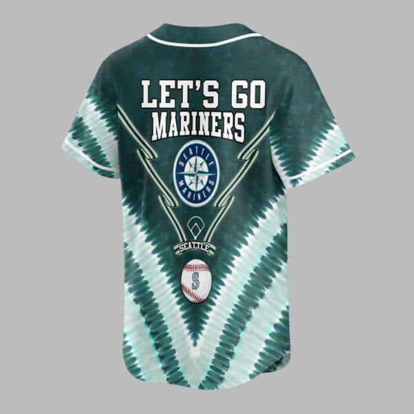 Alternative view of Seattle Mariners Tie Dye Premium Jersey PL09