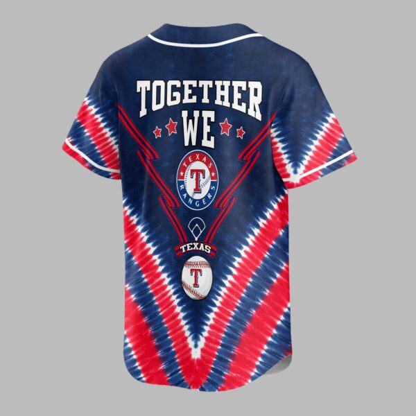 Alternative view of Texas Rangers Tie Dye Premium Jersey PL09