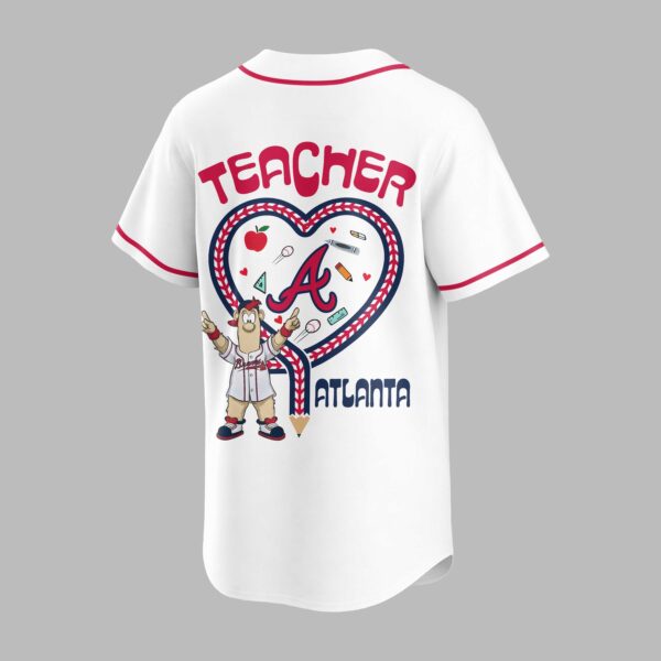 Alternative view of Atlanta Braves “Teacher Appreciation Night” Premium Jersey PH00005