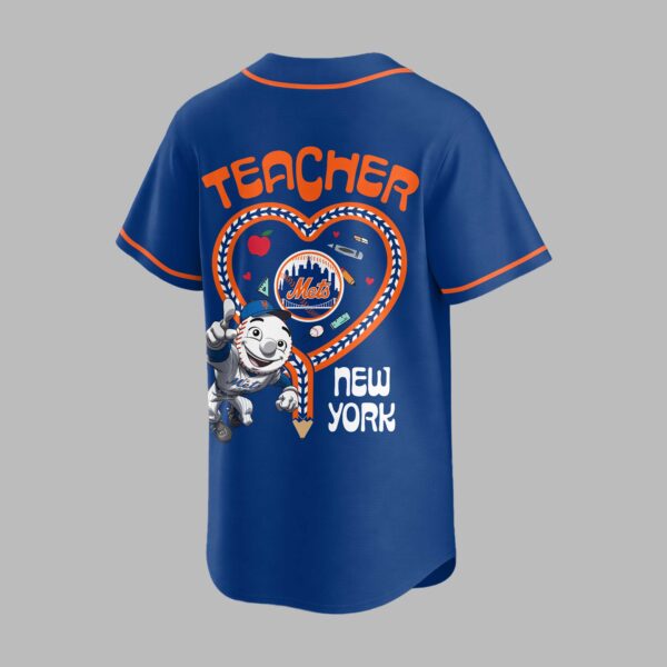 Alternative view of New York Mets “Teacher Appreciation Night” Premium Jersey PH00005