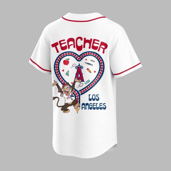 Alternative view of Los Angeles Angels “Teacher Appreciation Night” Premium Jersey PH00005