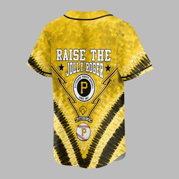 Alternative view of Pittsburgh Pirates Tie Dye Premium Jersey PL09