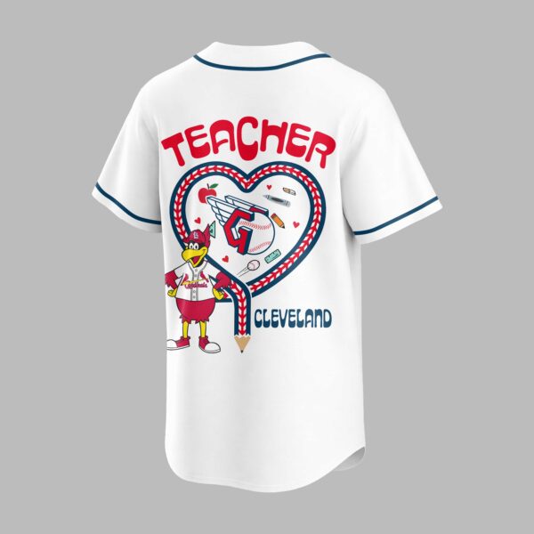 Alternative view of Cleveland Guardians “Teacher Appreciation Night” Premium Jersey PH00005