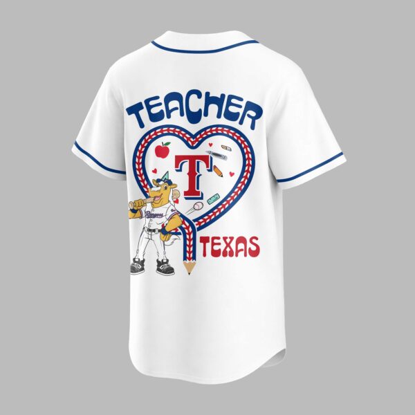 Alternative view of Texas Rangers “Teacher Appreciation Night” Premium Jersey PH00005