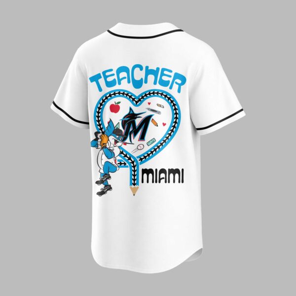 Alternative view of Miami Marlins “Teacher Appreciation Night” Premium Jersey PH00005