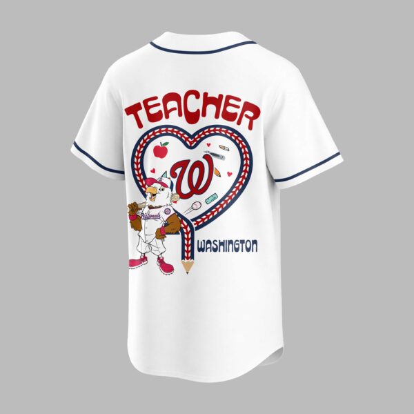 Alternative view of Washington Nationals “Teacher Appreciation Night” Premium Jersey PH00005