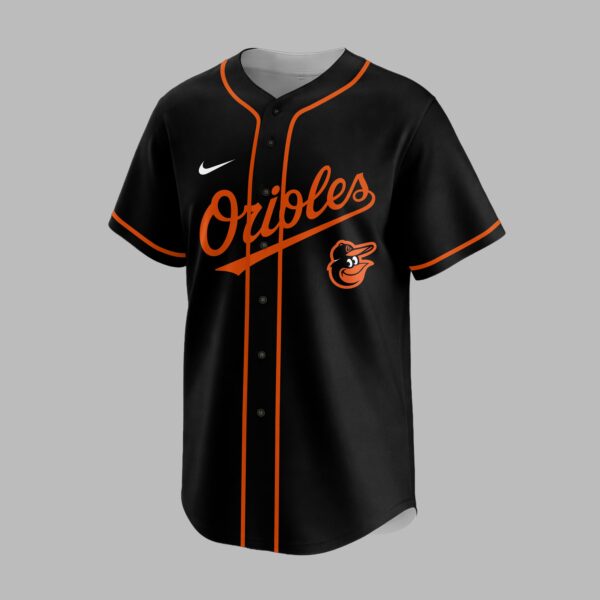 Alternative view of Baltimore Orioles X I Can Do All Things Through Christ Christ Who Strengthens Me Jersey PVT007