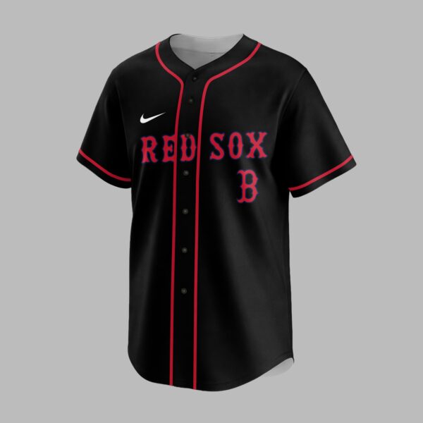 Alternative view of Boston Red Sox X I Can Do All Things Through Christ Christ Who Strengthens Me Jersey PVT007