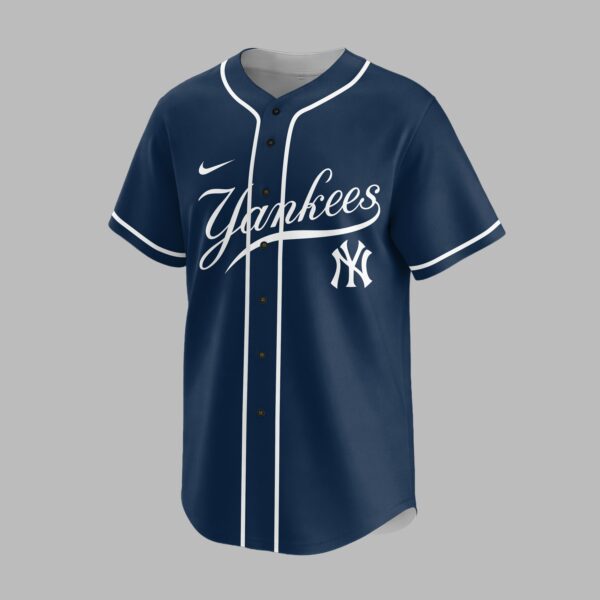 Alternative view of New York Yankees X I Can Do All Things Through Christ Christ Who Strengthens Me Jersey PVT007