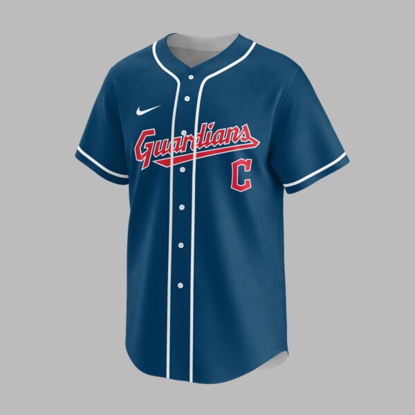 Alternative view of Cleveland Guardians X I Can Do All Things Through Christ Christ Who Strengthens Me Jersey PVT007