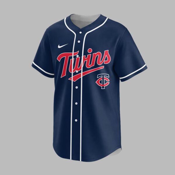 Alternative view of Minnesota Twins X I Can Do All Things Through Christ Christ Who Strengthens Me Jersey PVT007