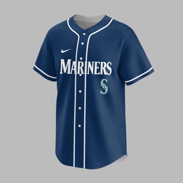 Alternative view of Seattle Mariners X I Can Do All Things Through Christ Christ Who Strengthens Me Jersey PVT007