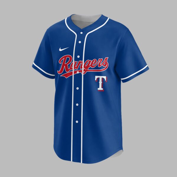 Alternative view of Texas Rangers X I Can Do All Things Through Christ Christ Who Strengthens Me Jersey PVT007