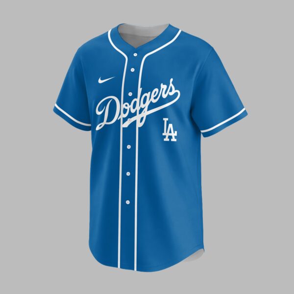 Alternative view of Los Angeles Dodgers X I Can Do All Things Through Christ Christ Who Strengthens Me Jersey PVT007