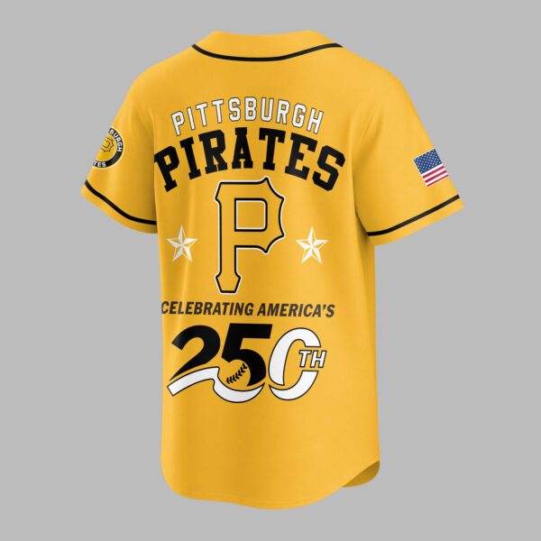 Alternative view of Pittsburgh Pirates Celebrating America’s 250th Premium Jersey LT0006