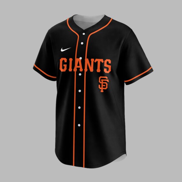 Alternative view of San Francisco Giants X I Can Do All Things Through Christ Christ Who Strengthens Me Jersey PVT007