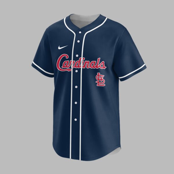 Alternative view of St. Louis Cardinals X I Can Do All Things Through Christ Christ Who Strengthens Me Jersey PVT007