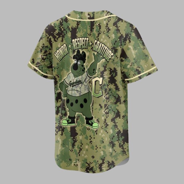 Alternative view of Cleveland Guardians Camo Premium Jersey PL10