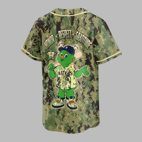 Alternative view of Houston Astros  Camo Premium Jersey PL10