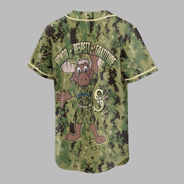Alternative view of Seattle Mariners Camo Premium Jersey PL10