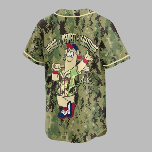 Alternative view of Atlanta Braves Camo Premium Jersey PL10