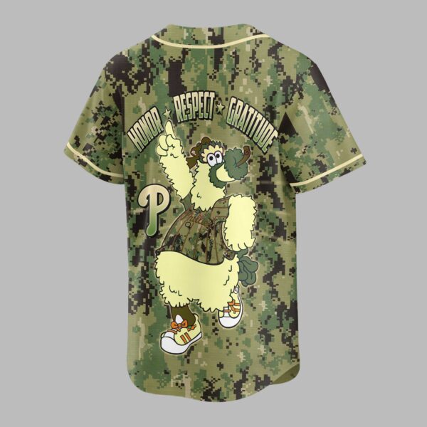 Alternative view of Philadelphia Phillies Camo Premium Jersey PL10