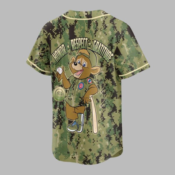 Alternative view of Chicago Cubs Camo Premium Jersey PL10
